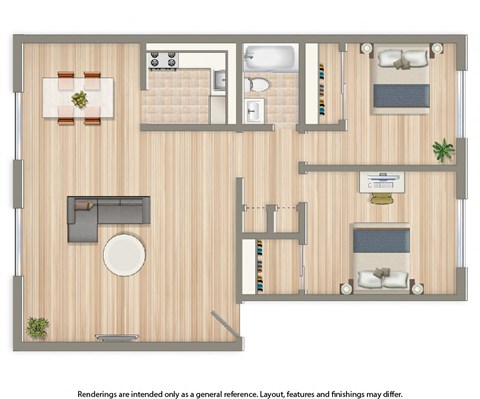 naylor overlook apartments two bedroom floor plan